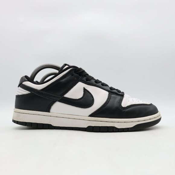 Nike Dunk Low Retro Panda Sneakers Men's Size 8 Low Top Black White DD1391-100 - Picture 1 of 11